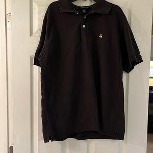 Brooks Brothers Performance Knit polo Large Black
